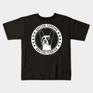 Boston Terrier Fan Gift Kids T-Shirt